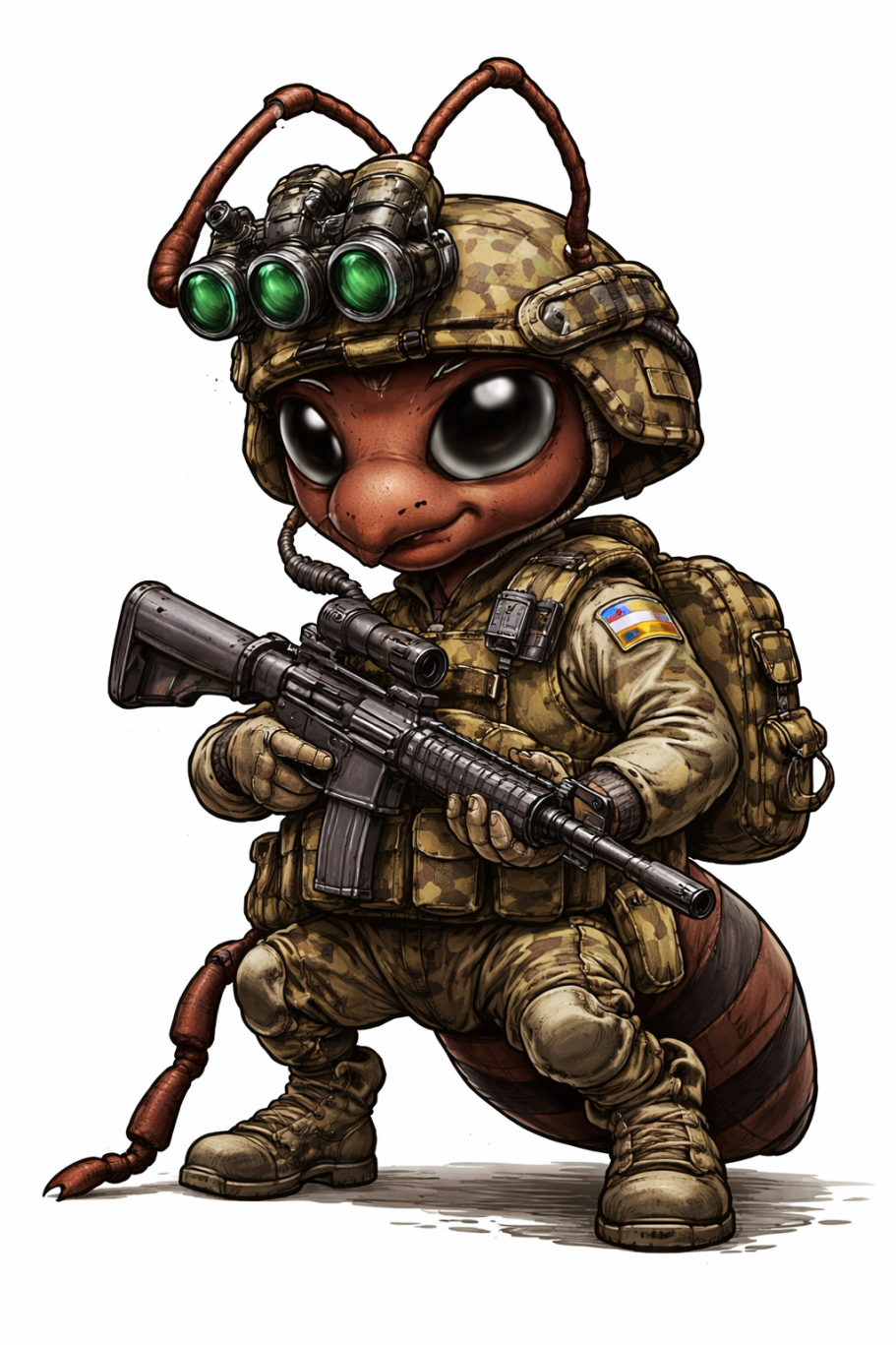 Ameisen Bereich auf den Link klicken